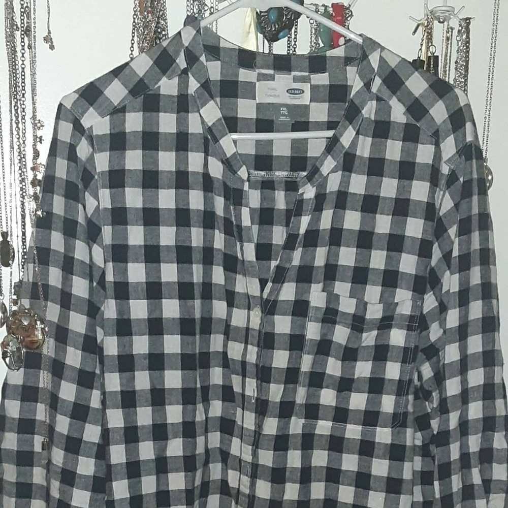 Womens Flannel Tunic
